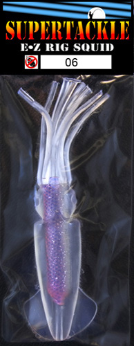 EZ Rig squid, 6 Inch, Purple Haze by Supertackle